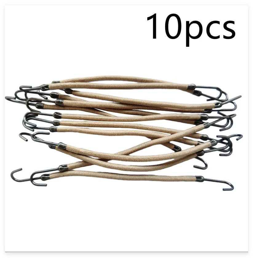 Double hook hair styling tool for wigs in solid colour weave design