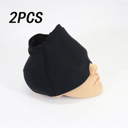 Cold Therapy Migraine Relief Hat with elastic compression for full head coverage