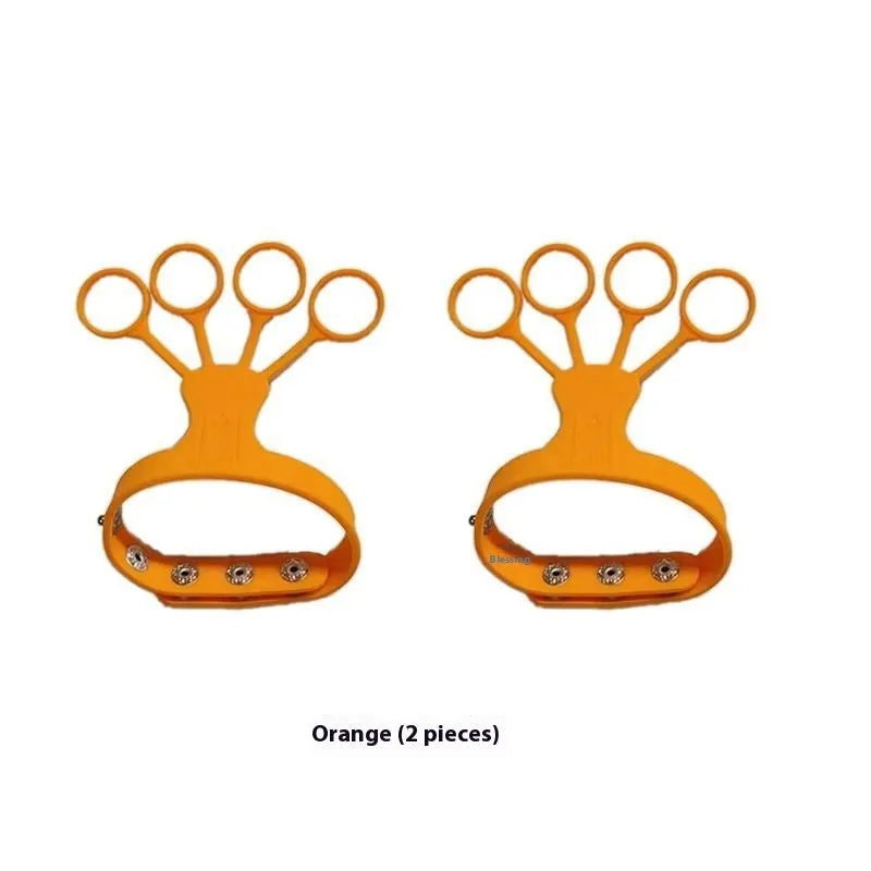 Fengshui shooting training brace showing five-finger design for basketball hand placement practice