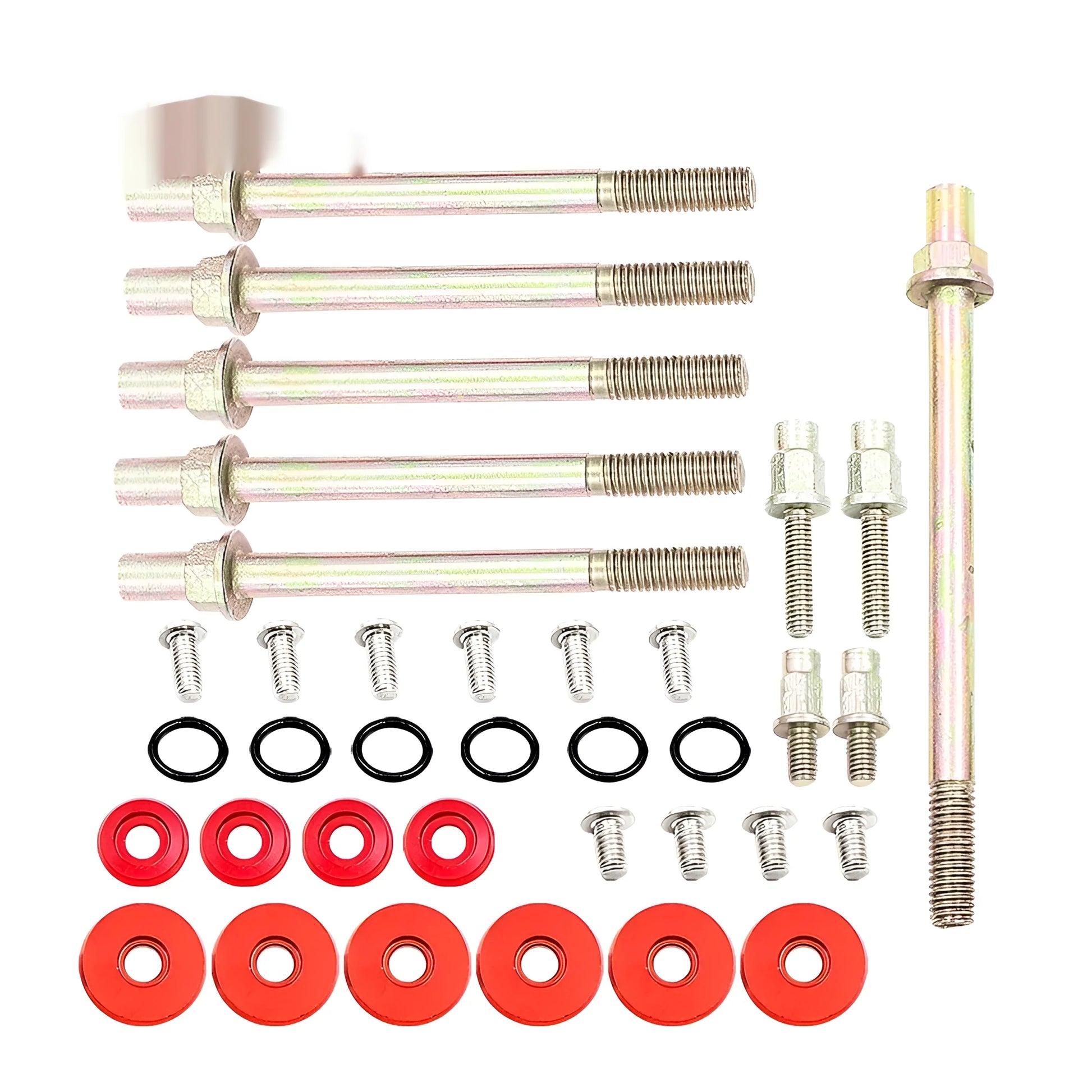 DP019 K Series aluminium engine gasket kit for Honda Civic in black, blue, red, and silver options