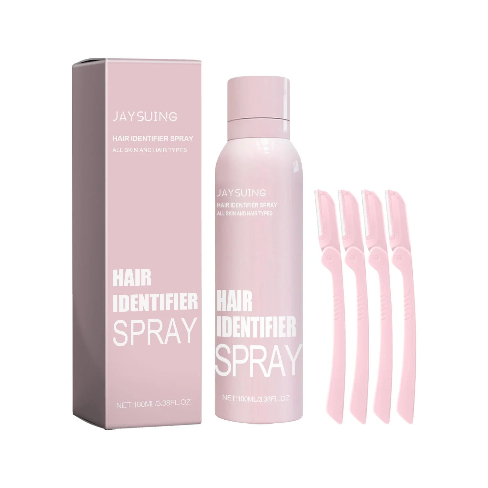 Facial Hair Removal Spray with Botanical Extracts for Smooth, Radiant Skin