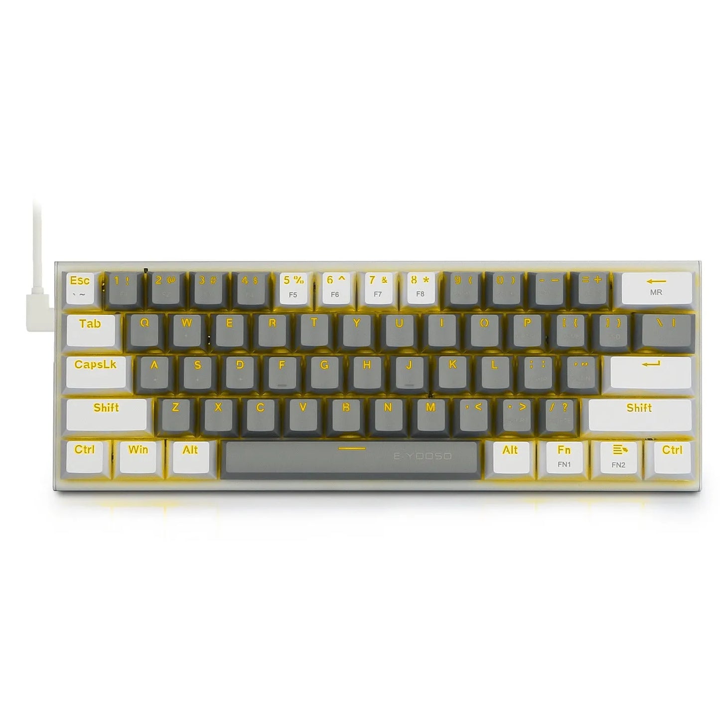 Z11 aluminium alloy mechanical keyboard key caps in Black Gray Green and Gray Black Red colour options