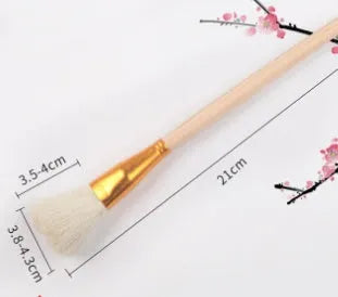 Wool brush painting pen with soft head for watercolour and oil painting with ceramic tracing