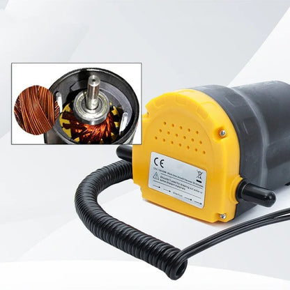 12V electric self-priming oil gear pump with engineering plastic pump body.