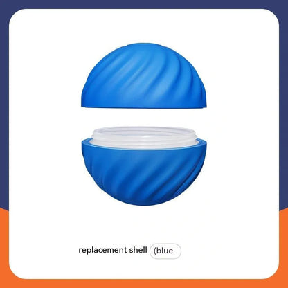 Durable rubber dog ball toys in bright colours for bite resistance and training