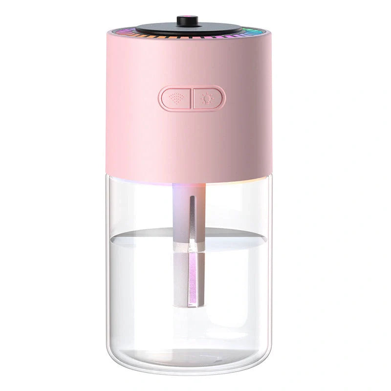 Starry Sky Projection Humidifier with ambient light for home and car use