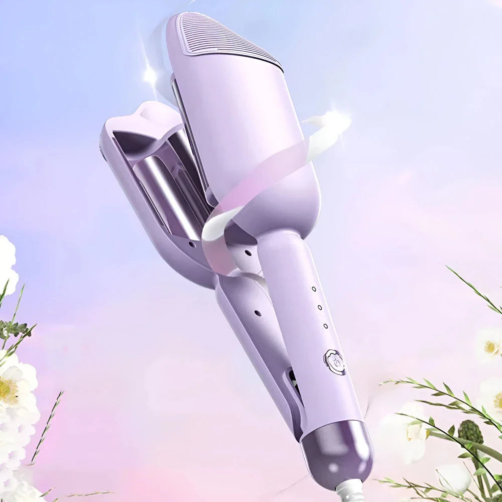 36mm Wavy Hair Curlers with 30 Million Negative Ions - Create Beautiful, Voluminous Waves
