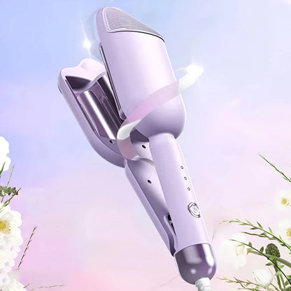 36mm Wavy Hair Curlers with 30 Million Negative Ions - Create Beautiful, Voluminous Waves