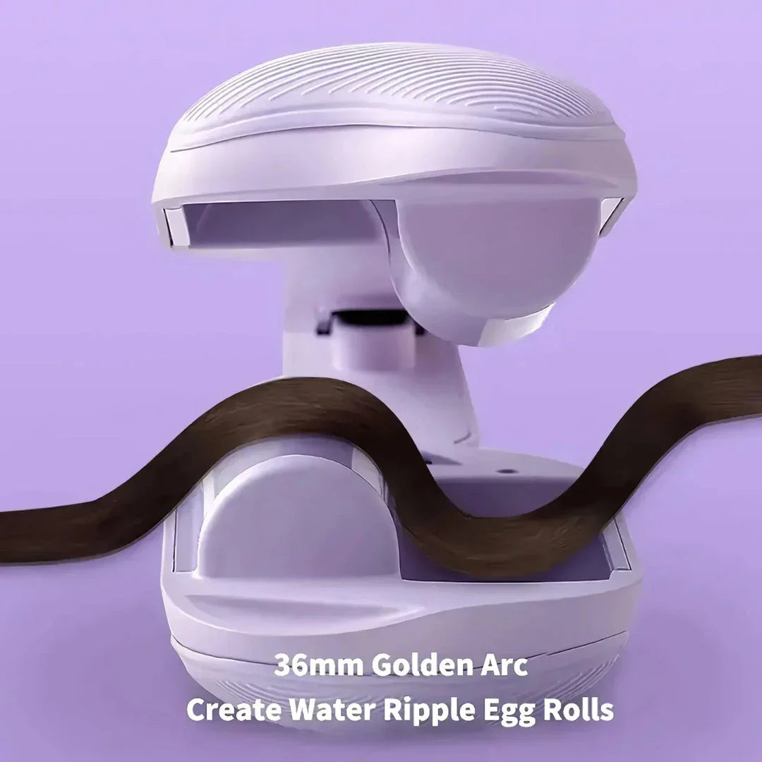 36mm Wavy Hair Curlers with 30 Million Negative Ions - Create Beautiful, Voluminous Waves