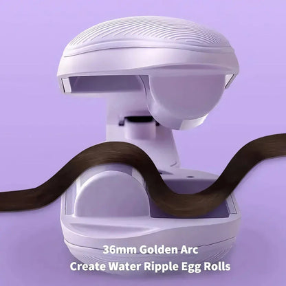 36mm Wavy Hair Curlers with 30 Million Negative Ions - Create Beautiful, Voluminous Waves