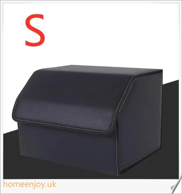 Premium Car Organizer Car Storage Box with ample compartments and sleek leather design for organised car interior