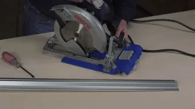 Heavy Duty Circular Table Saw Guide Rail Track - Precision Cutting Companion for Circular Saws