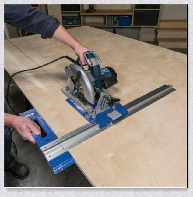 Heavy Duty Circular Table Saw Guide Rail Track - Precision Cutting Companion for Circular Saws