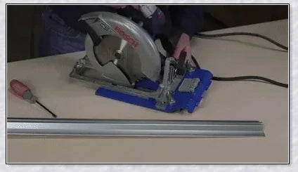 Heavy Duty Circular Table Saw Guide Rail Track - Precision Cutting Companion for Circular Saws