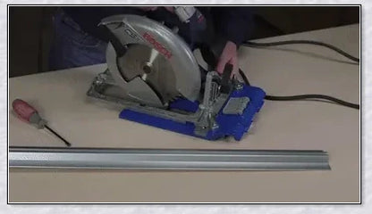 Heavy Duty Circular Table Saw Guide Rail Track - Precision Cutting Companion for Circular Saws