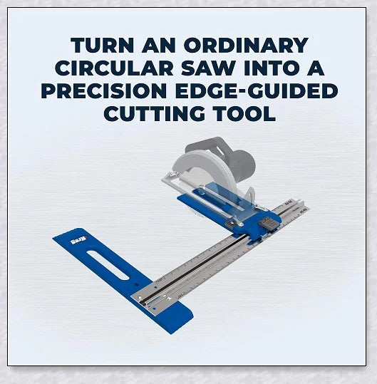 Heavy Duty Circular Table Saw Guide Rail Track - Precision Cutting Companion for Circular Saws