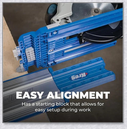 Heavy Duty Circular Table Saw Guide Rail Track - Precision Cutting Companion for Circular Saws