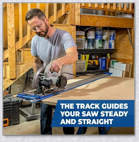 Heavy Duty Circular Table Saw Guide Rail Track - Precision Cutting Companion for Circular Saws