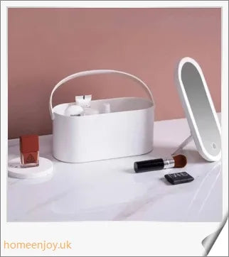 Beautybox - Portable Makeup Case with LED Mirror for Flawless Makeup Application on the Go