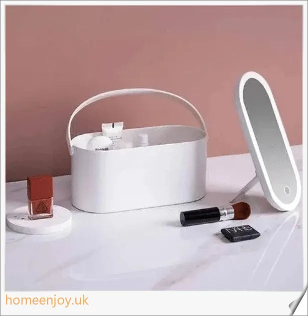 Beautybox - Portable Makeup Case with LED Mirror for Flawless Makeup Application on the Go