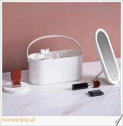 Beautybox - Portable Makeup Case with LED Mirror for Flawless Makeup Application on the Go