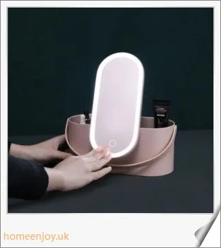 Beautybox - Portable Makeup Case with LED Mirror for Flawless Makeup Application on the Go