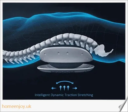 An electric back massager with lumbar traction function for relieving back pain and muscle tension