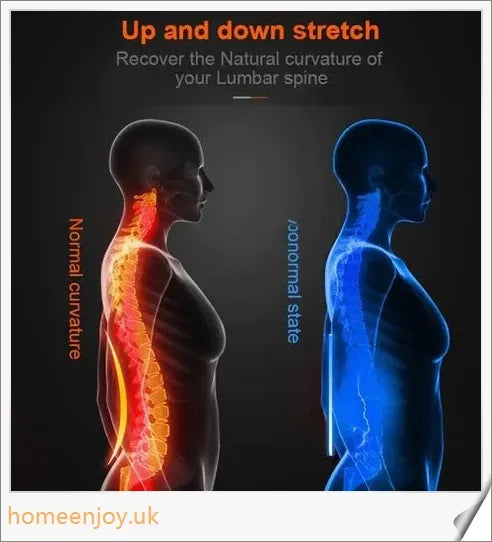 An electric back massager with lumbar traction function for relieving back pain and muscle tension