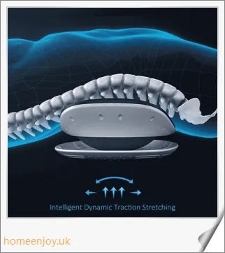 An electric back massager with lumbar traction function for relieving back pain and muscle tension
