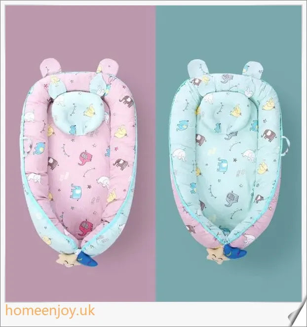 Homeenjoy UK Anti-Shock and Anti-Pressure Baby Sleeping Crib