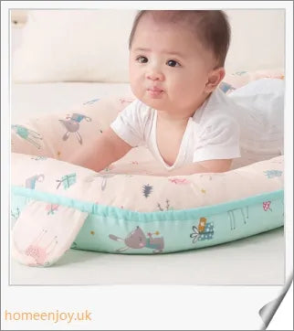 Cosy and supportive baby sleeping crib with various adorable designs for nursery decor