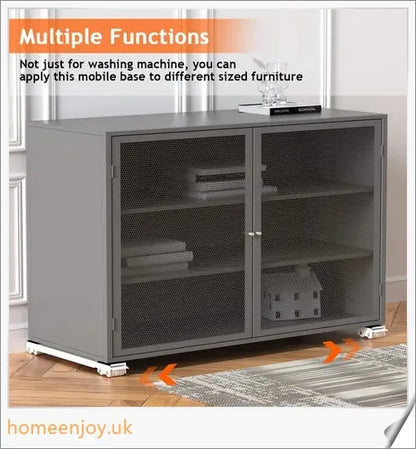 Adjustable moveable roller stand for refrigerators, washing machines, and dryers - a versatile cleaning solution for British households