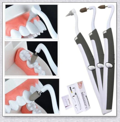 Sonic Tooth Stain Remover - Advanced plaque removal tool for at-home dental care and teeth whitening