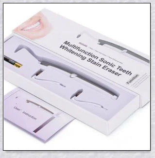 Sonic Tooth Stain Remover - Advanced plaque removal tool for at-home dental care and teeth whitening
