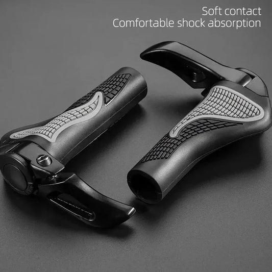 Mountain Bike Sheep Horn Grips - Stylish and Comfortable Handlebars for Off-Road Cycling