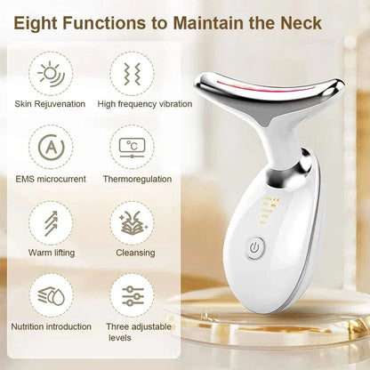 EMS Neck & Face Lifting Massager - Rejuvenate Your Skin with Advanced Technology