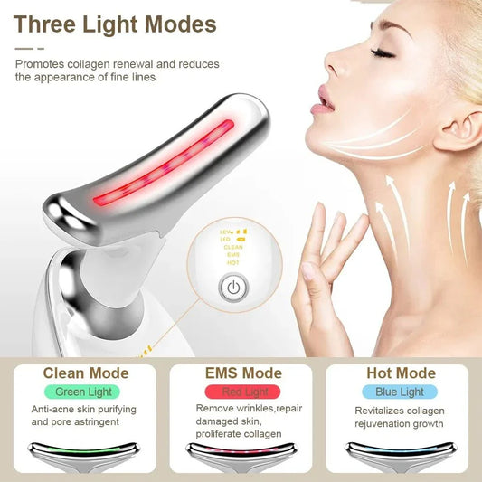 EMS Neck & Face Lifting Massager - Rejuvenate Your Skin with Advanced Technology