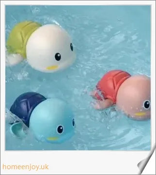 Premium baby bath toys with colourful water wheels and runners, designed for interactive and educational playtime