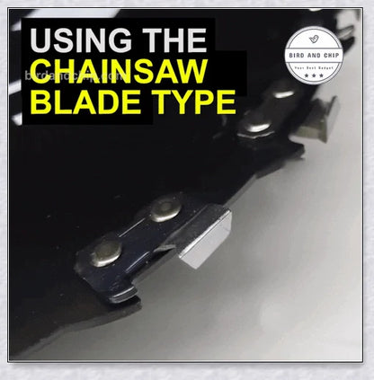 Heavy Duty Brushcutter with unique disc design and chainsaw teeth for efficient outdoor maintenance