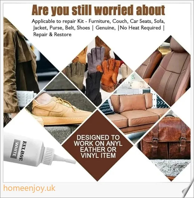 Advanced Leather Repair Gel - Restore your leather goods and make them shine like new again