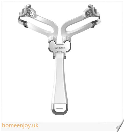 Adjustable eyebrow stencil in white and black colours for creating perfect eyebrow shapes