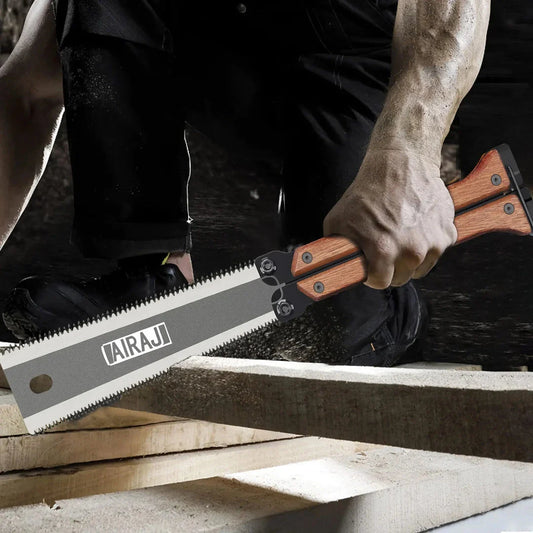 High-quality Folding SK5 Steel Pocket Garden Saw for precise woodworking and gardening tasks