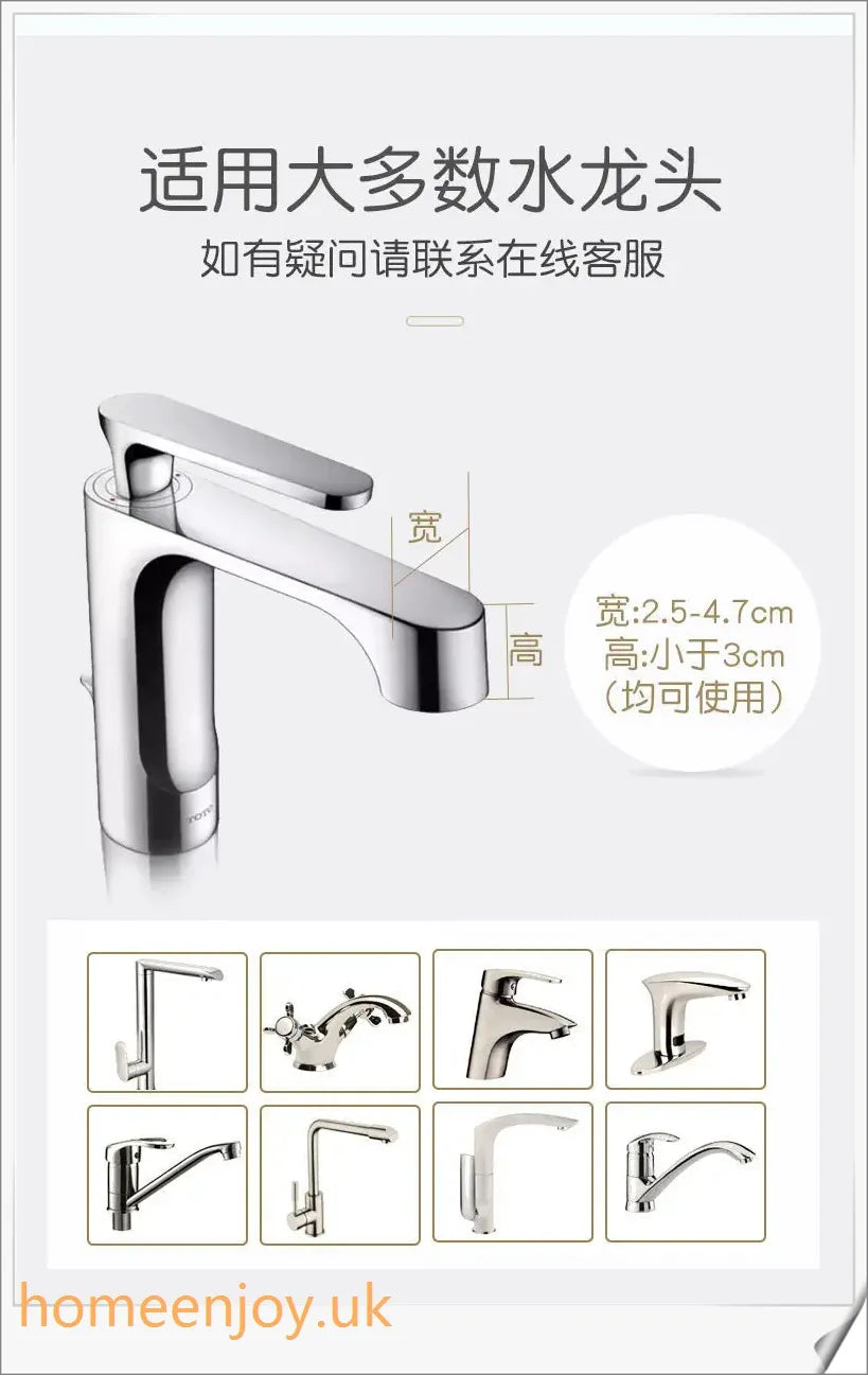 Colourful Children's Ducks Faucet Extender with Smooth Surface and Single-Handle Control