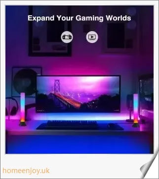 Bluetooth RGB Music Atmosphere Light with responsive lighting, customisable settings, and sleek design for creating the perfect ambient atmosphere.
