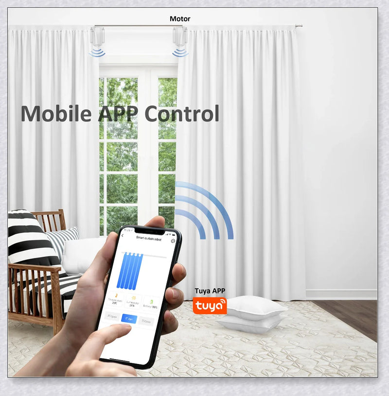 Homeenjoy UK Switchbot For Curtains - Smart Automated Home Solution