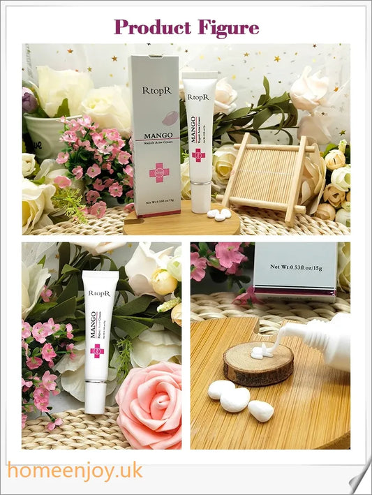 Acne Treatment Face Cream infused with mango extract to moisturise, brighten, and control oil for a flawless, radiant complexion