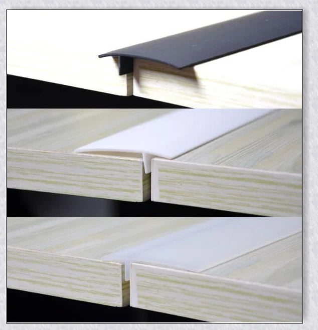 Silicone stove counter gap covers in various colors to prevent small items and spills from falling into cracks between stove and kitchen counter.