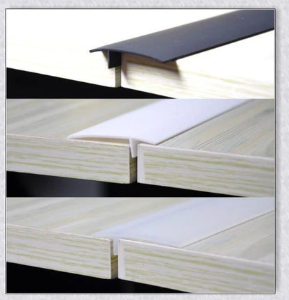 Silicone stove counter gap covers in various colors to prevent small items and spills from falling into cracks between stove and kitchen counter.
