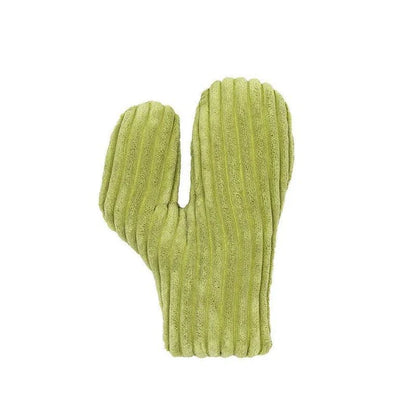 A plush cat toy in the shape of a cactus, infused with catnip to captivate your feline friend's senses and encourage natural play instincts.