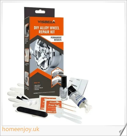 DIY Alloy Wheel Repair Kit - Instantly fix curb damage, scratches, and dents on car wheels